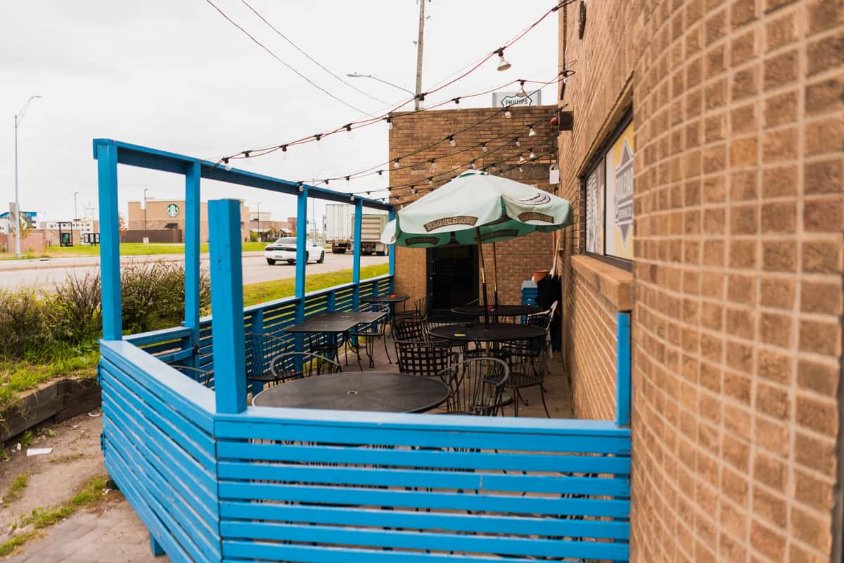 patio area