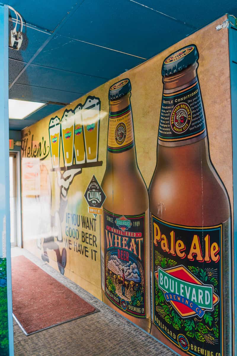 beer mural