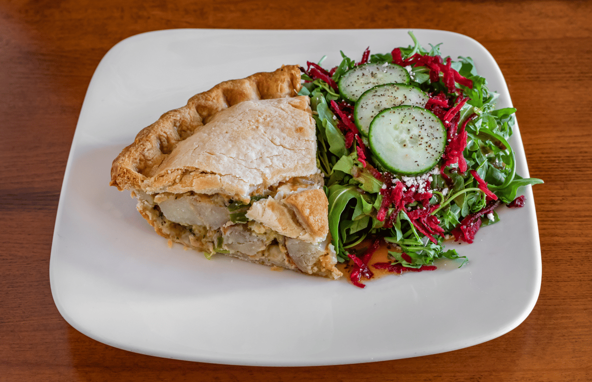 Lightened Chicken Pot Pie