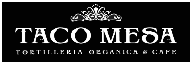 Taco Mesa Tortilleria Organica and Cafe Logo