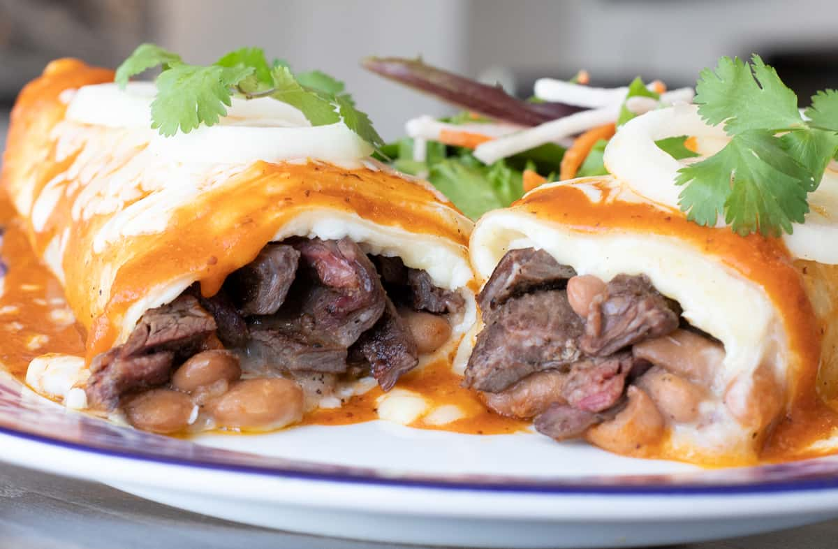 Beef and Queso Chimichangas – Wells Farms