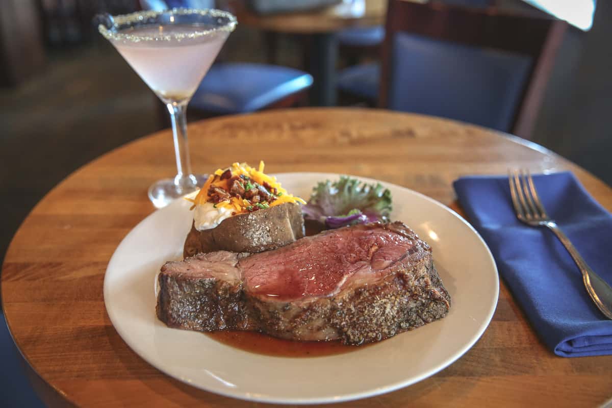 steak dinner
