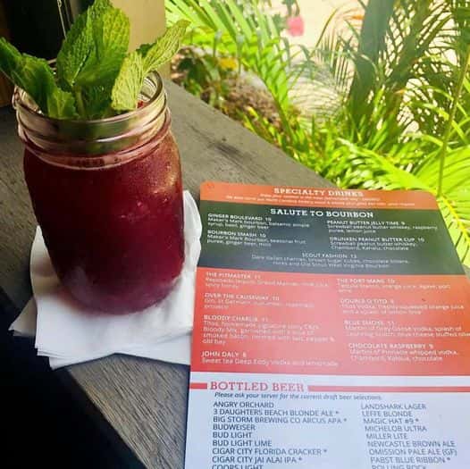 Cocktail Menu