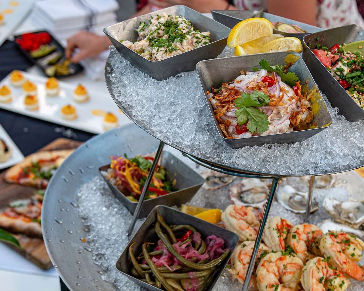 Seafood Tower Menu District Table and Bar