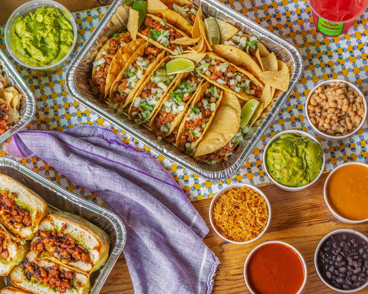 Tacos and sides