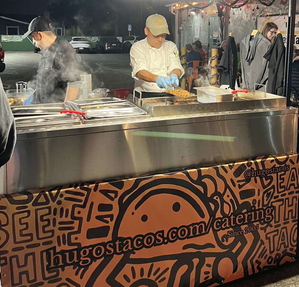 Outdoor Cooking with Hugo's Tacos