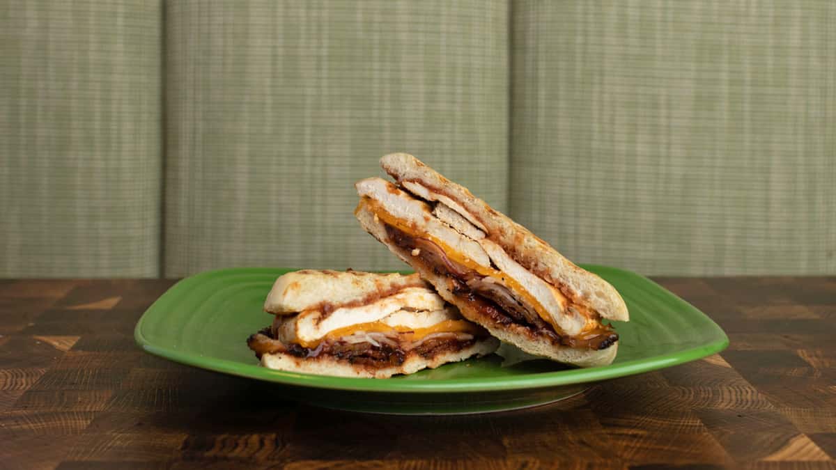 BBQ Chicken panini