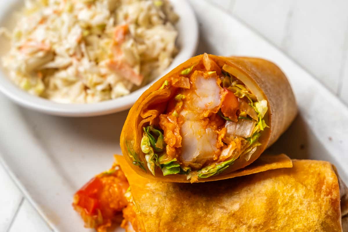 Buffalo Shrimp Wrap