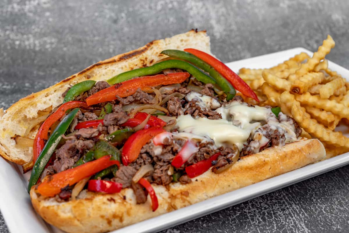 The Works Philly Cheese Steak