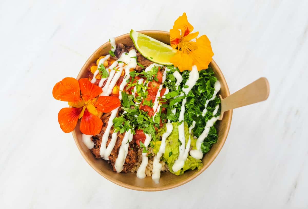 Bowl of food