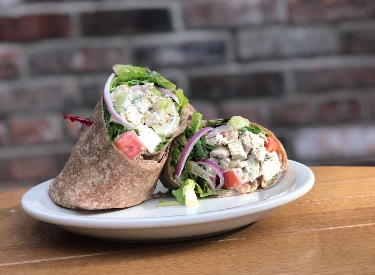 chicken salad wrap