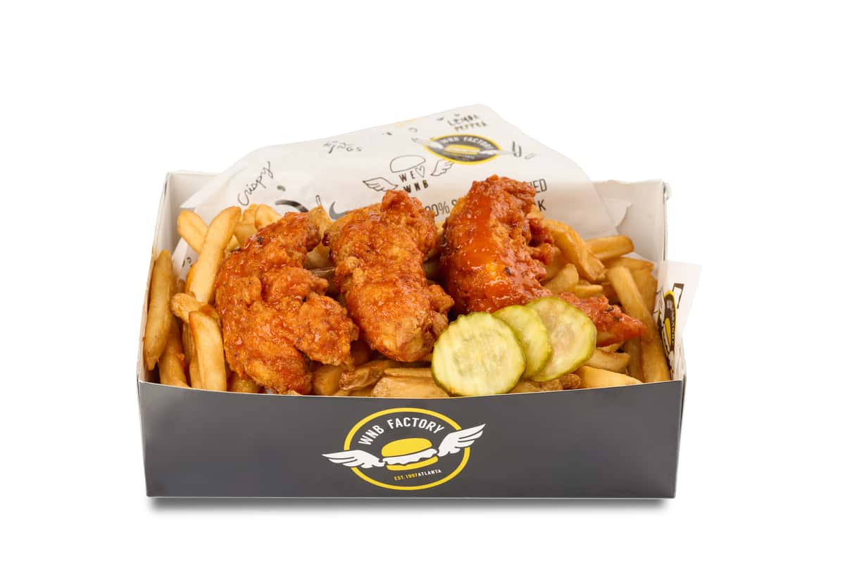 Tossed Tender plate