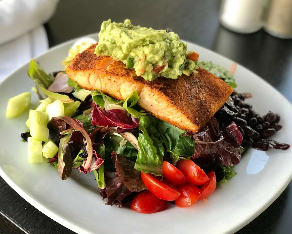 Salmon Chopped Salad