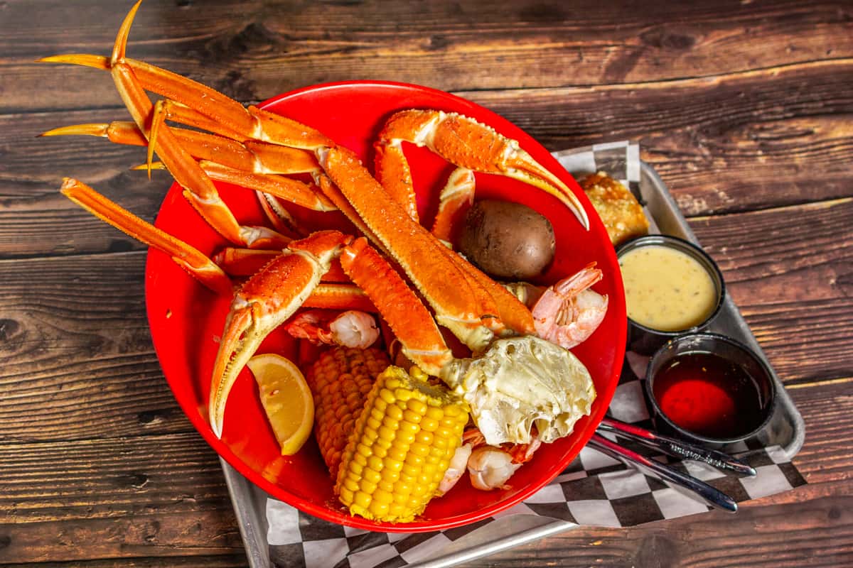 Boils (1 Lb) Menu The Boil Yard Seafood Restaurant in Crystal