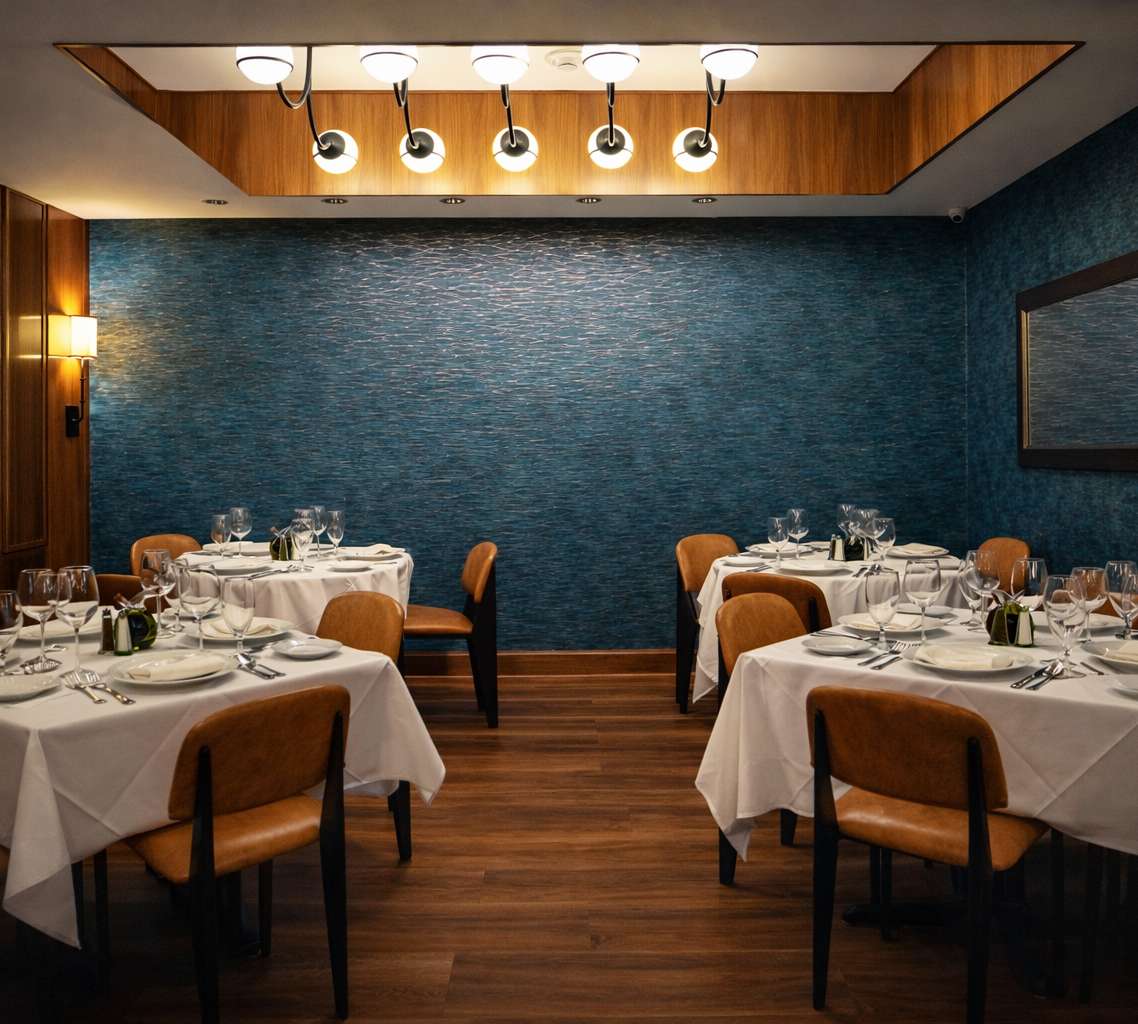 Semi-private floor at Big Blue, private events