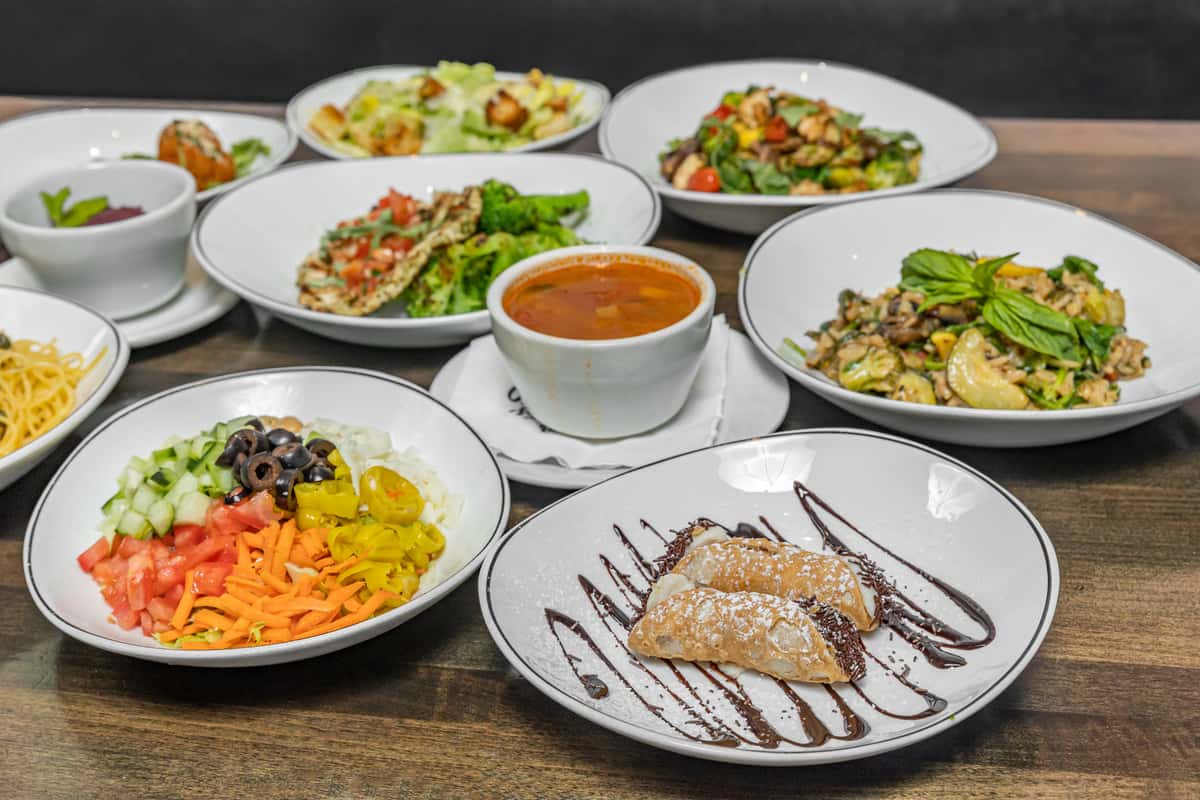 Picture showing options on the Super Supper menu