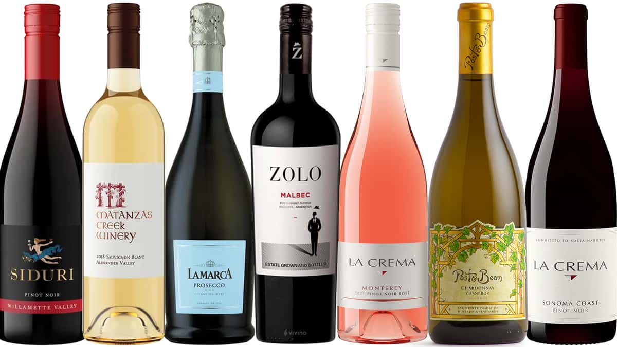 Various Bottles of Wine