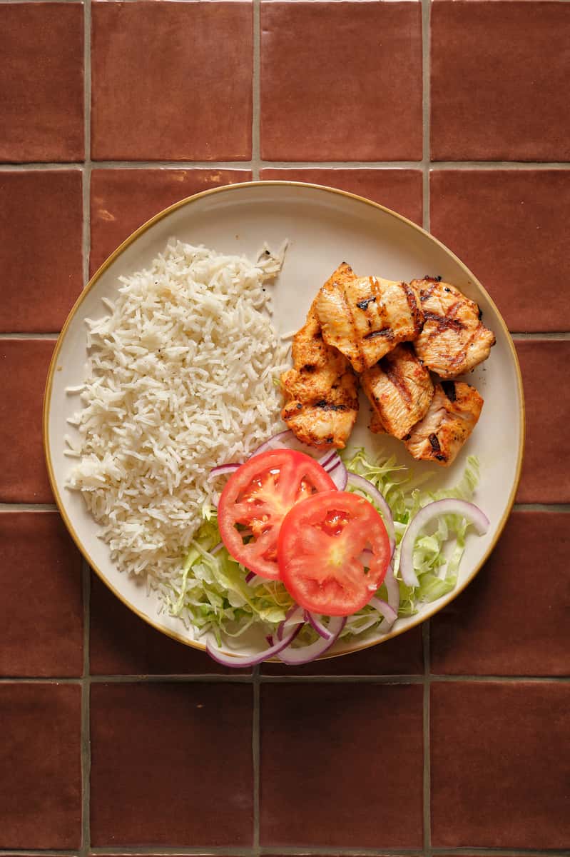 Chicken Shish Rice Box