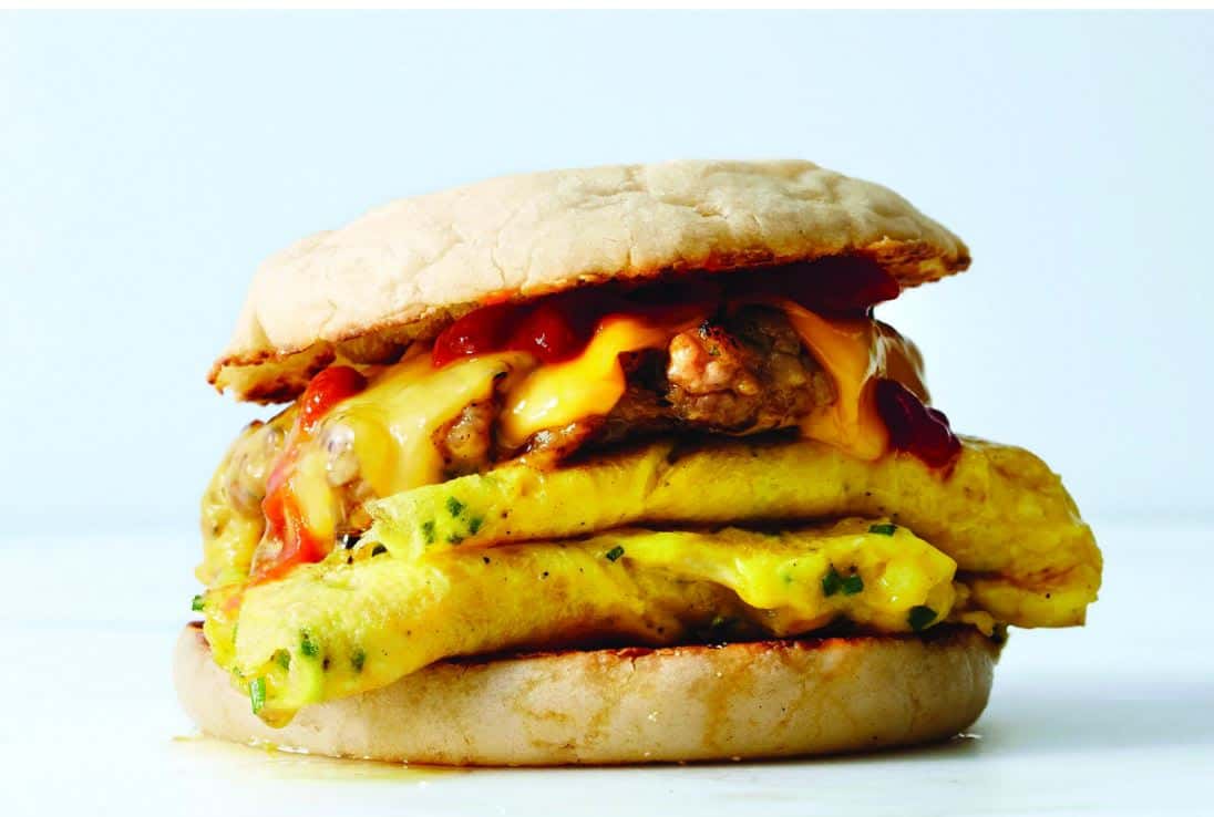 breakfast sandwich