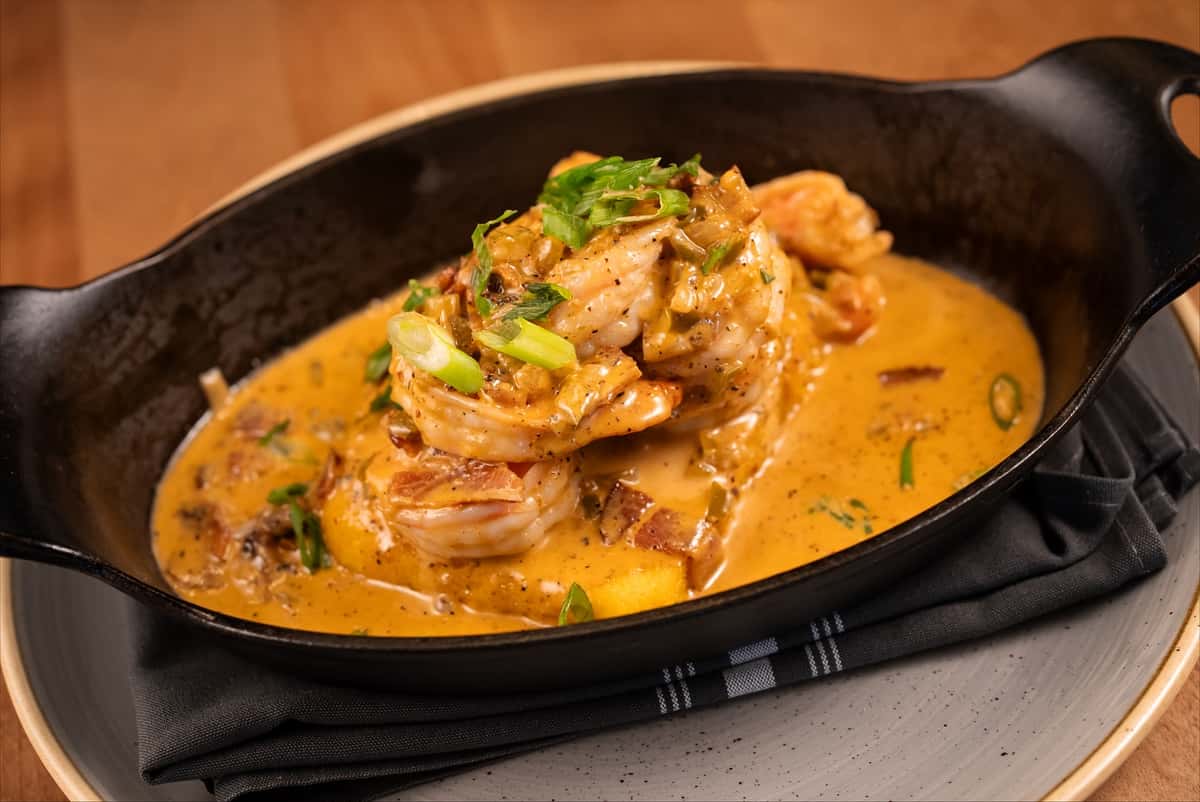 Shrimp in a sauce