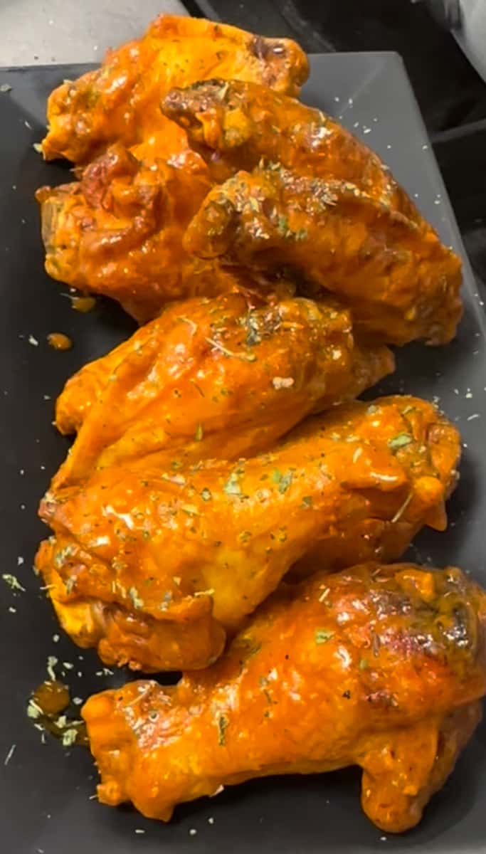 Cajun Lemon Wings Wet