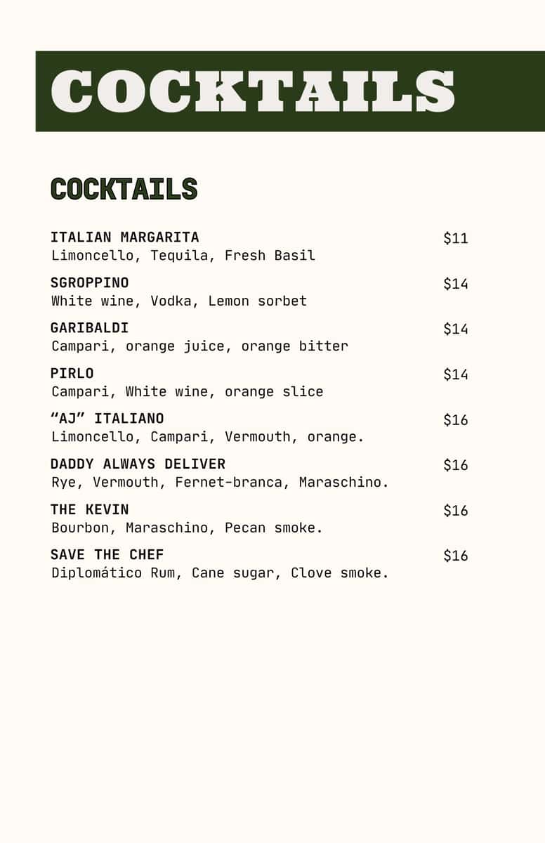 COCKTAIL