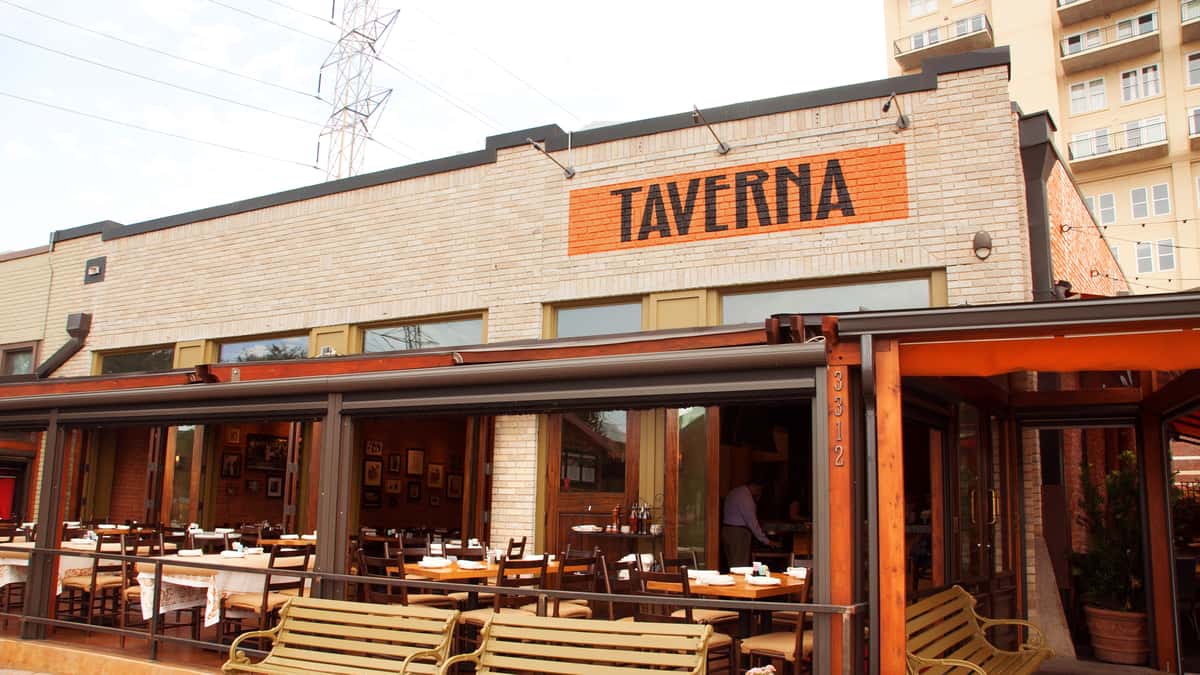 Taverna Dallas store front