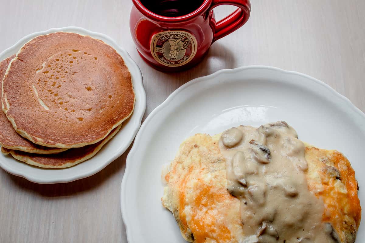 Mushroom Omelette