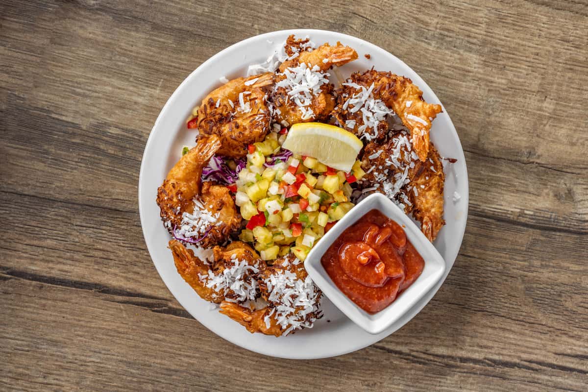 Coconut Shrimp Coyote Grill Laguna Beach Mexican Restaurant