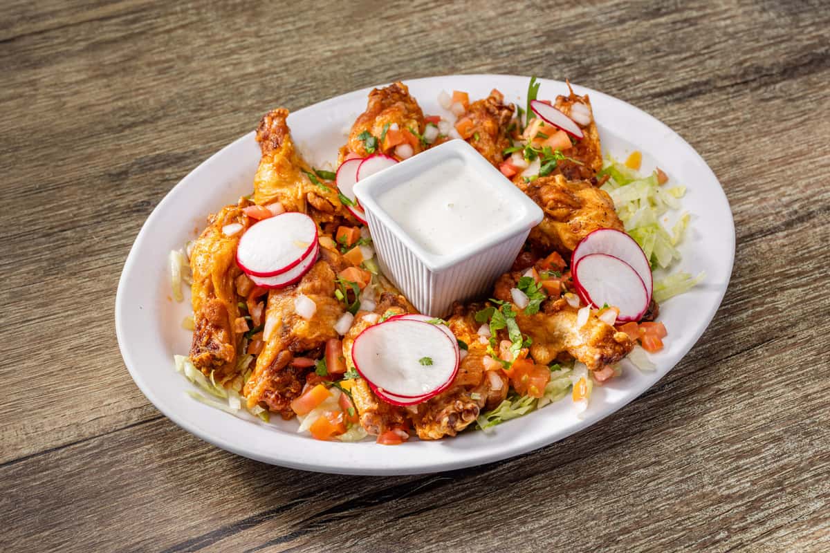 Buffalo Wings Coyote Grill Laguna Beach Mexican Restaurant