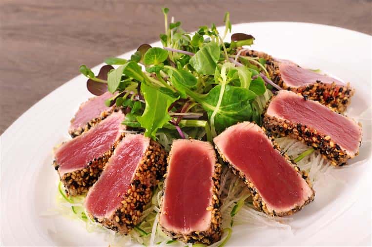 SESAME SEARED JERSEY TUNA