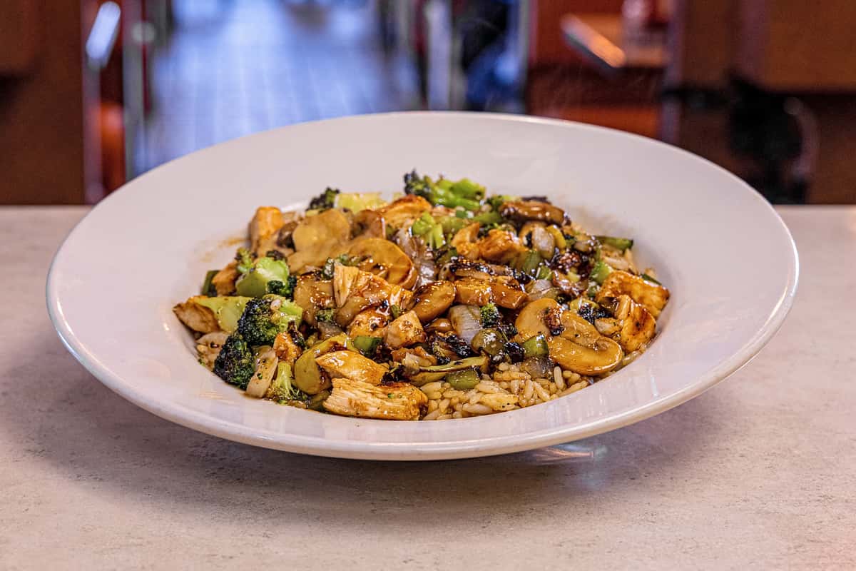 Bourbon Chicken Stir fry