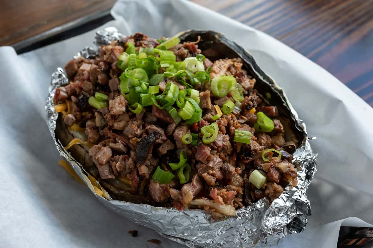 Brisket Baked Potato