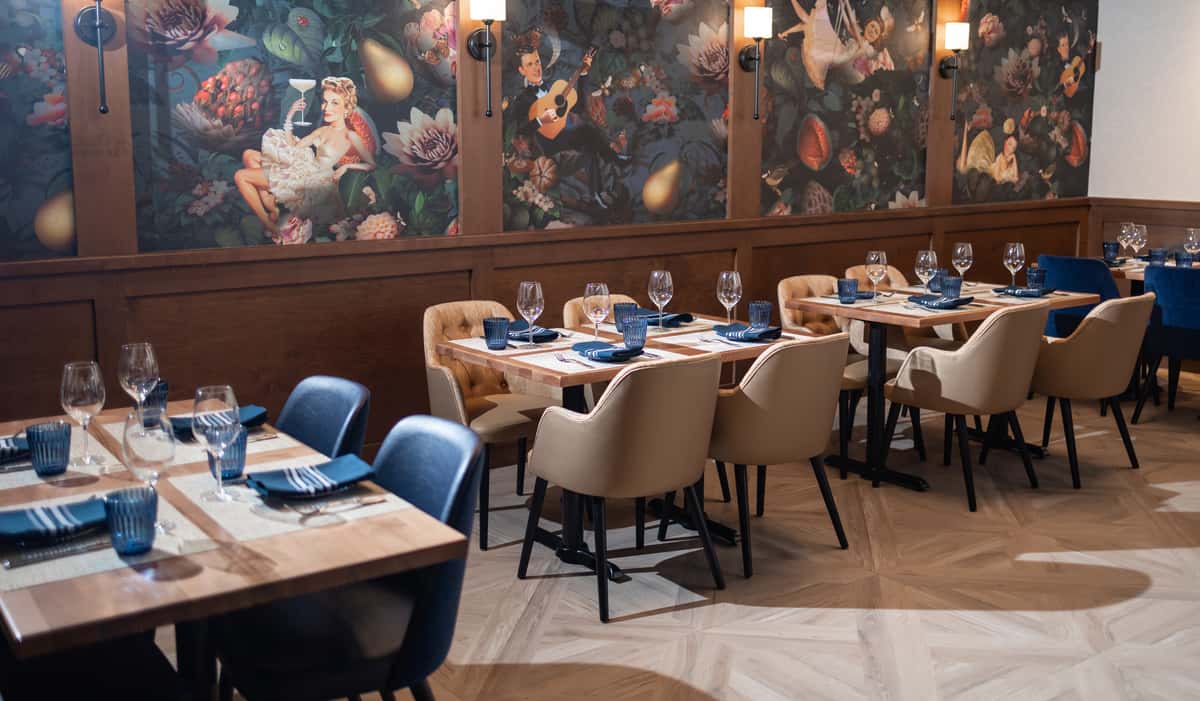 Dining room area