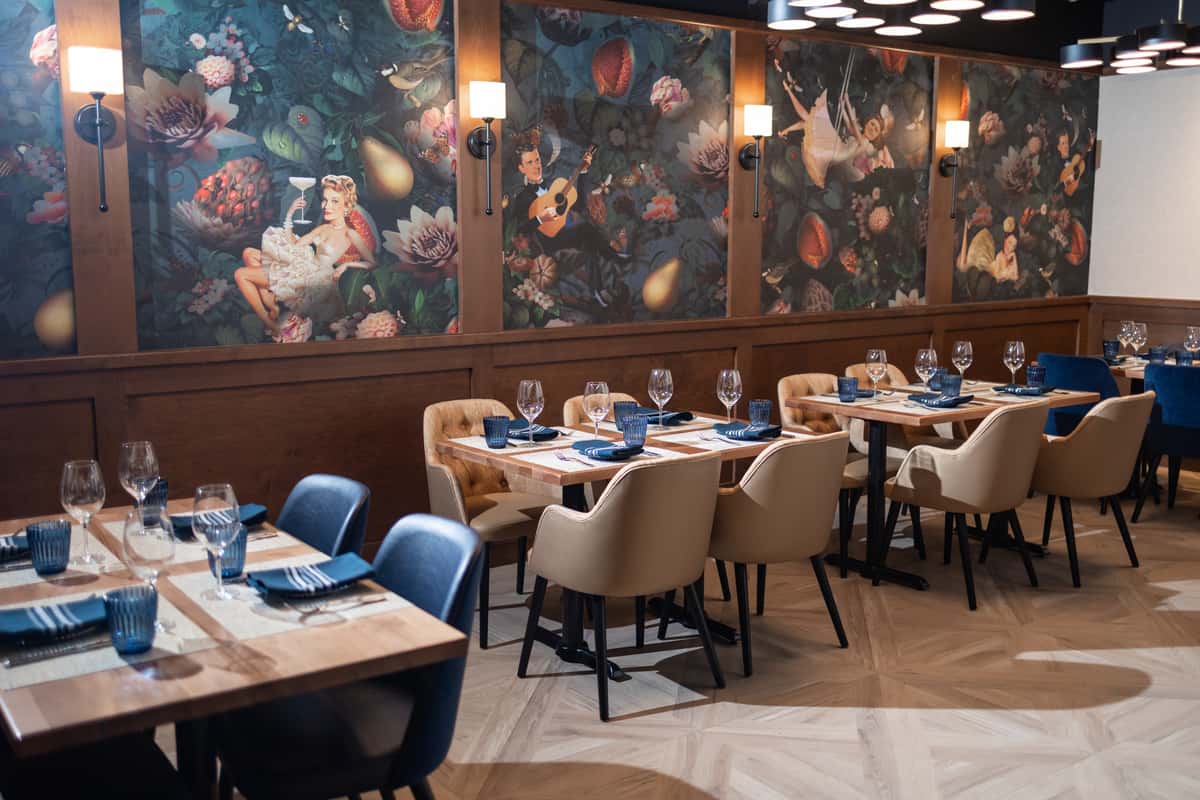 Dining room area