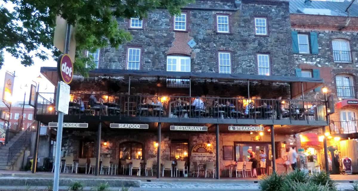 Front side of the building