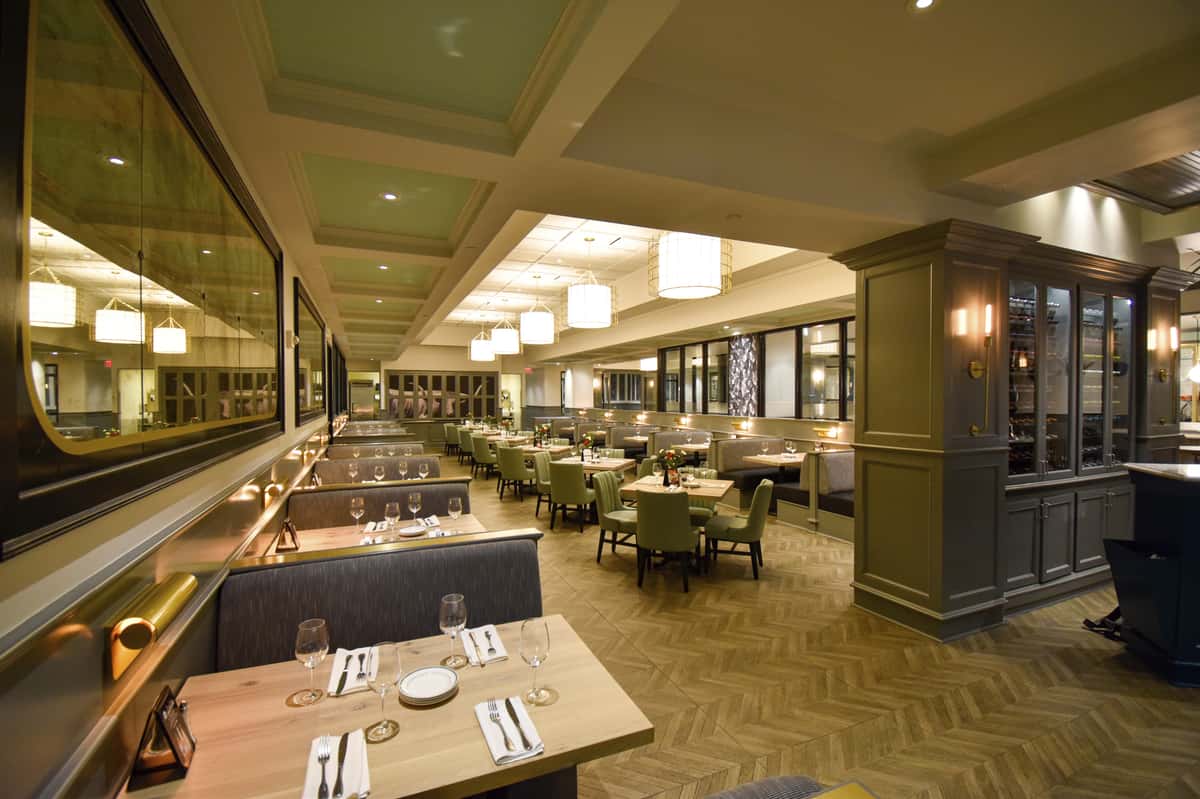 main dining area