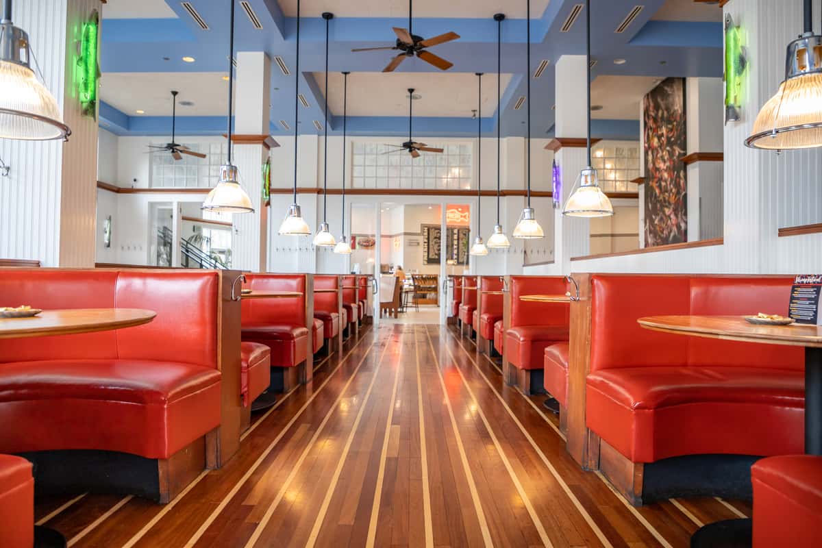 Interior dining room