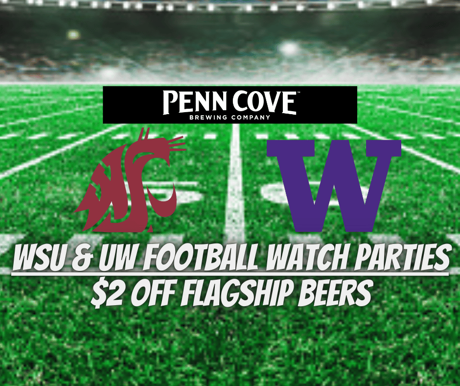 SEAHAWKS GAME DAY WATCH PARTY, Penn Cove Brewing Company - Lake