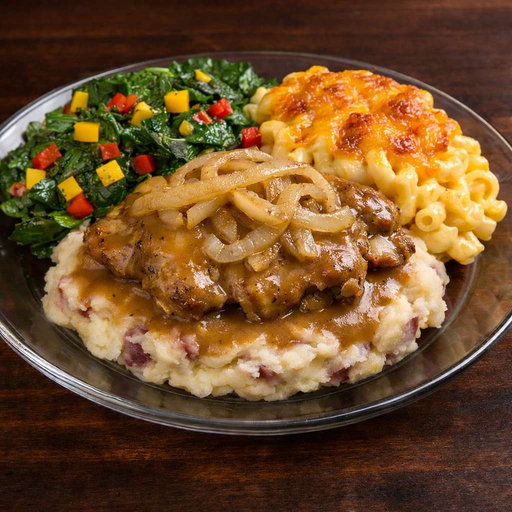 smothered chicken and gravy