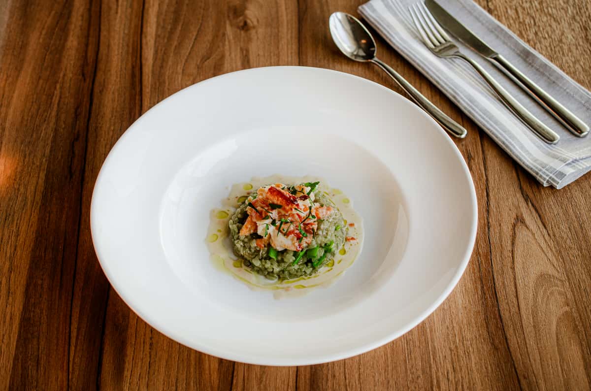 crab and lobster rice