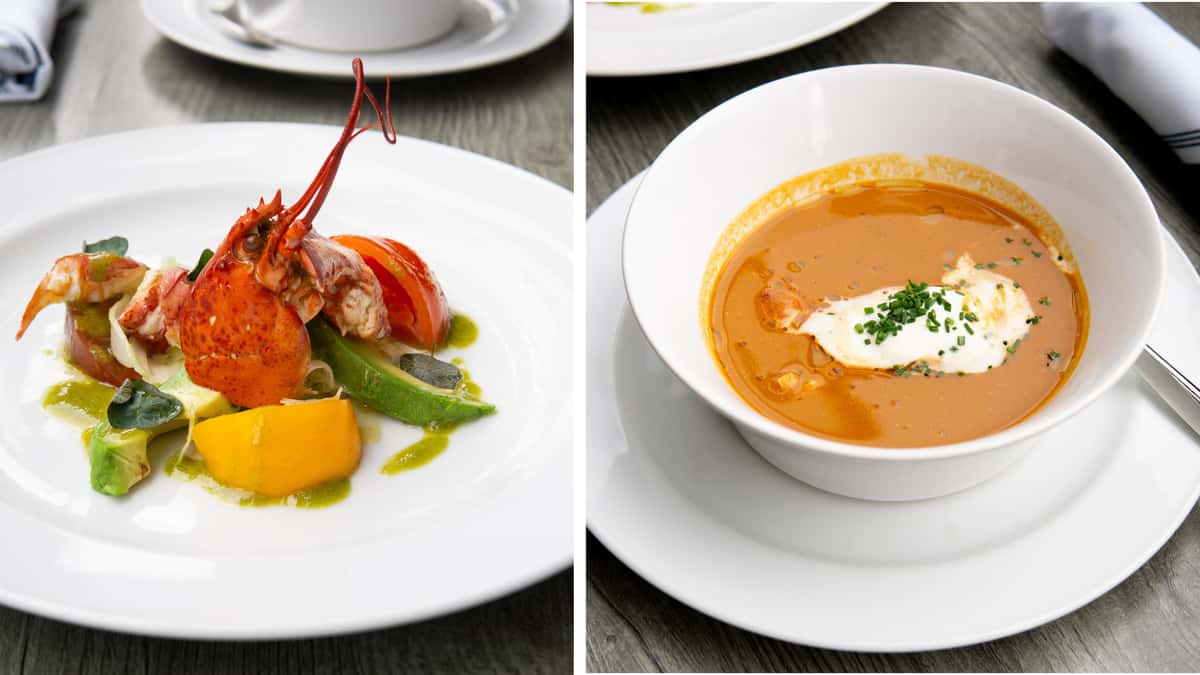 Lobster Salad & Bisque | Lobster Festival | Provence Marinaside | Vancouver
