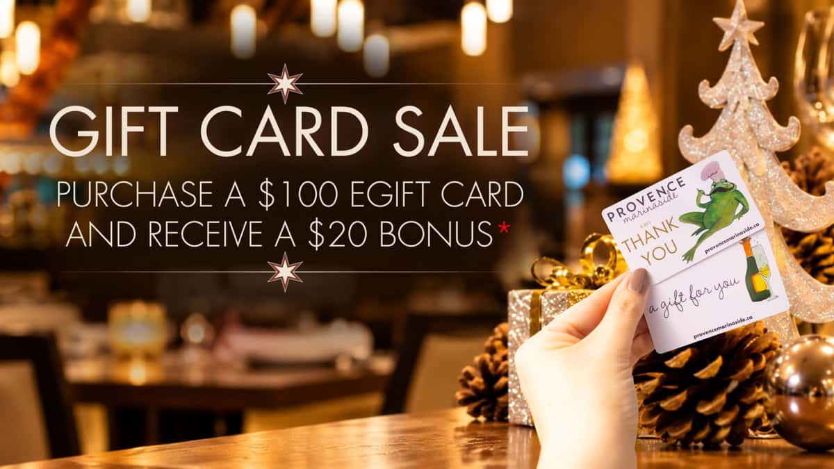 Fall e-gift card Sale 2026