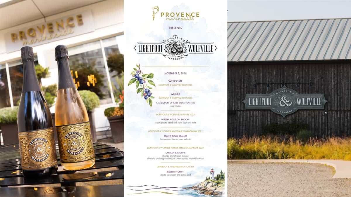 Lightfoot & Wolfville Winemaker's Dinner | Cellar Series