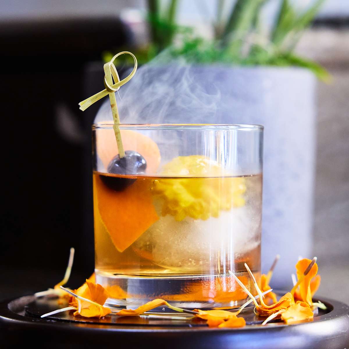 Photo of a glass with a drink