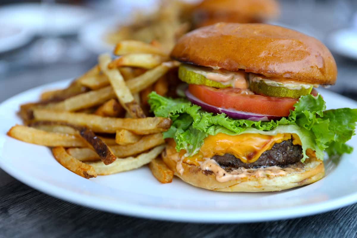 The Traditional Burger* - Lunch - Little Alley Steak - Atlanta - Roswell