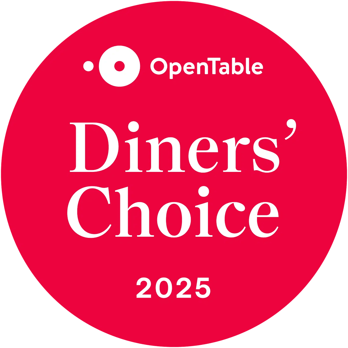 Diner's Choice Award