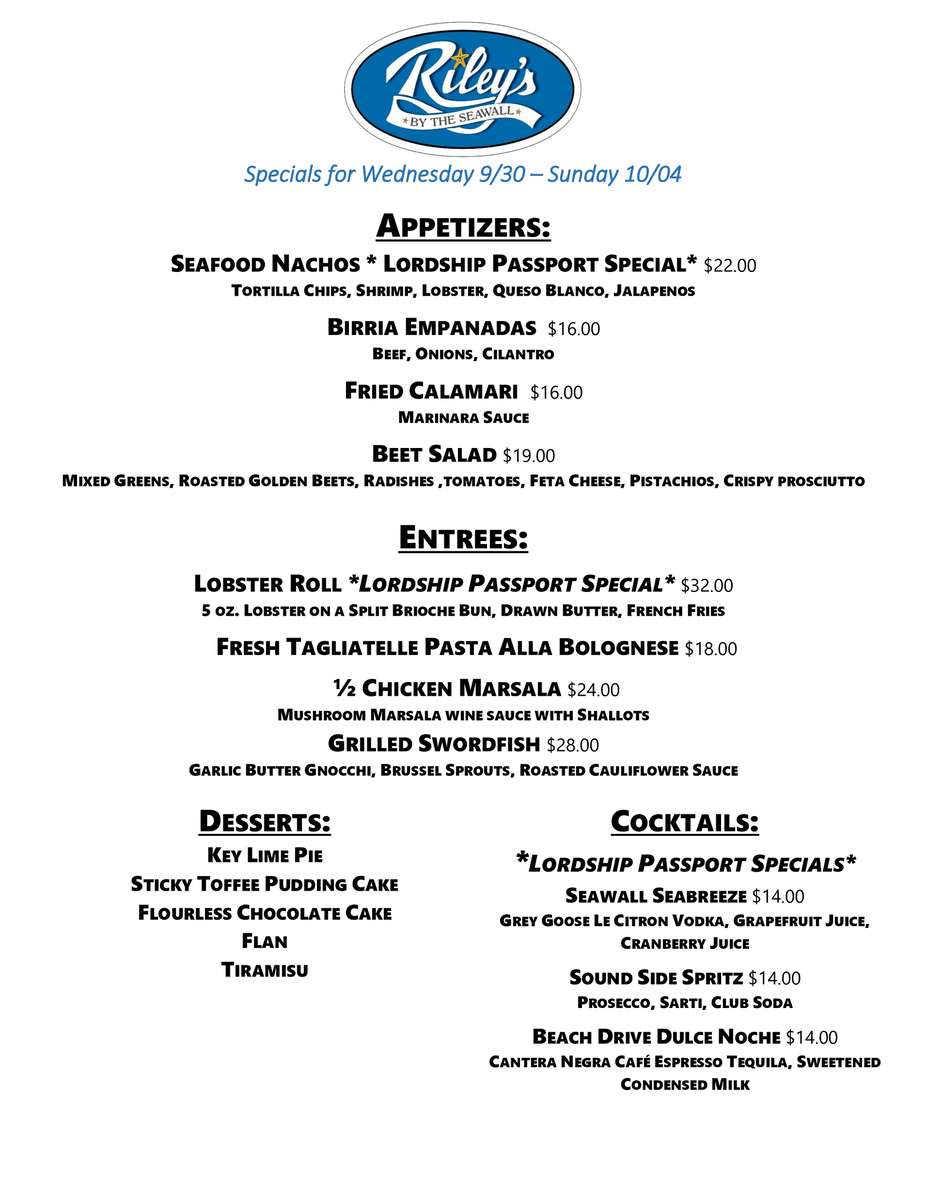 Specials