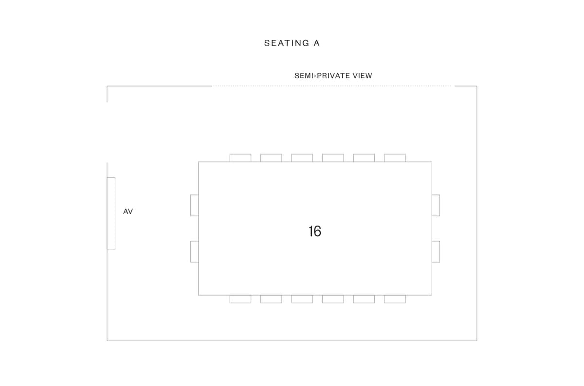 Chefs room layout