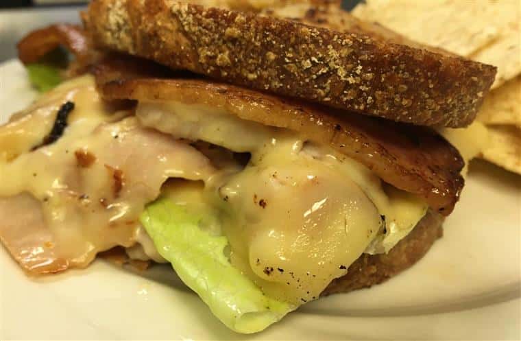 turkey melt with lettuce